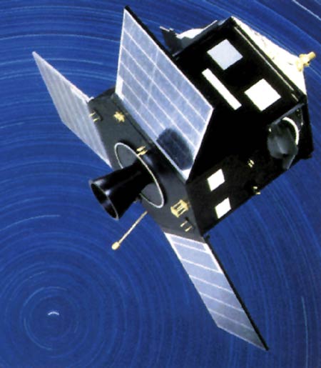 The ESA HIPPARCOS satellite The HIPPARCOS satellite was launched on the